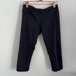 Lululemon Ivivva Black Girl Active Athleisure Workout Leggings 14